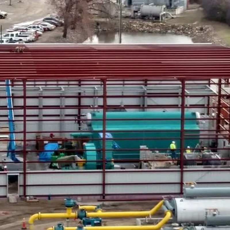 generating system being built