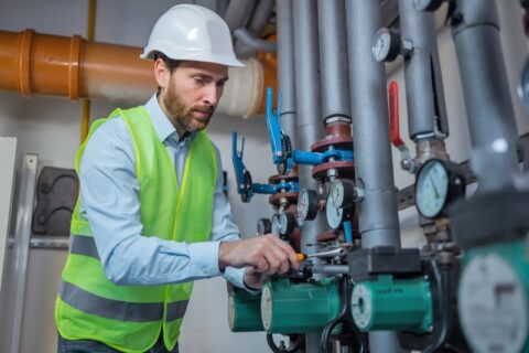 A team member is offering emergency boiler repair service in Chicago, IL