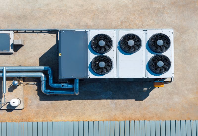 HVAC installation services provided to an industrial facility in Chicago, IL